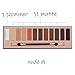Serseul Eyeshadow Palette 11 Matte 1 Shimmer Makeup Palette 12 Colors Highly Pigmented Eye Makeup Pallet Creamy Texture Blendable Long Lasting Cruelty Free Nude A