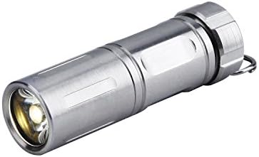 VOLLSION MK-S Keychain Flashlight Portable Mini USB Rechargeable EDC Led Flashlight 130 Lumens Cree XP-G2 USB Charging for Car Keychain Outdoor Camping Waterproof Torch Lamp