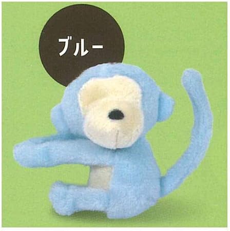 Amazon だきつく サルのマグネット 3 ブルー 単品 ぬいぐるみ おもちゃ