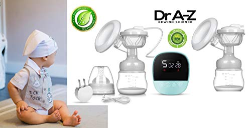 image for Rewind With Nature Electric Breast Pump Double Breast Feeding Breast M