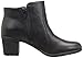 Easy Spirit Women's Billian Boot, Black Leather, 10 M US