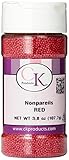 CK Products 3.8 Ounce Non Pareils Bottle, Red