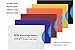 RFID Blocking Sleeves Travel Set for Security of Credit/Debit Cards and Passports Products (12+2, 6 Colors)