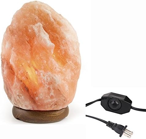 REDKINDER Himalayan Salt Lamp Natural Physiotherapy Rock Adjustable Light Salt Lamp