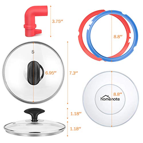 6 HOMENOTE+Pressure+Accessories+Compatible+Tempered