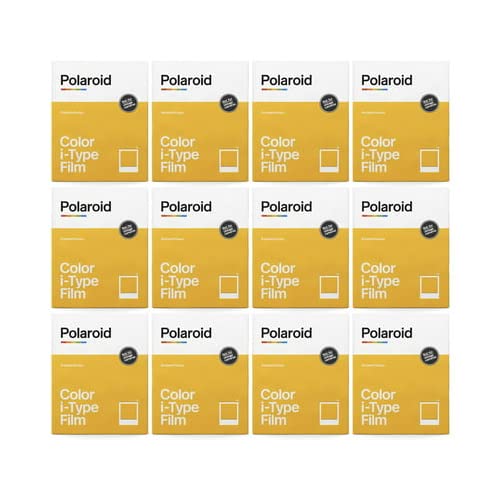 Polaroid Originals - 4965 - Color Film for i-Type - 12-Pack, 96 Photos