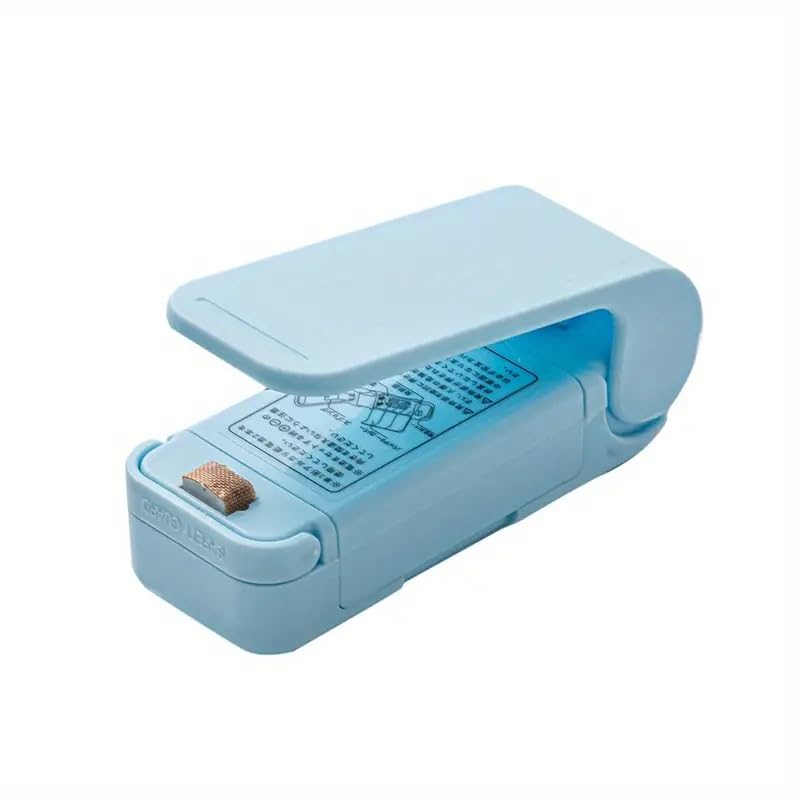Photo 1 of Generic Mini Heat Sealer for chips, bags, food. Keep Snacks Fresh (Blue), Small, LW-V41220008 - 4pk