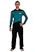 Star Trek The Next Generation STNG Command Uniform Pajamas Set Blue Large