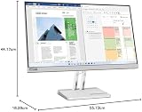 Lenovo L25e-40 24.5" Full HD Monitor 1920x1080 75Hz 4ms HDMI VGA Grey view 11