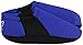 Nufoot Booties Men's Shoes, Foldable & Flexible Footwear, Fold and Go Travel Shoe, Yoga Socks, Indoor Shoes, Slippers, Royal with Black Stripe, Extra Large
