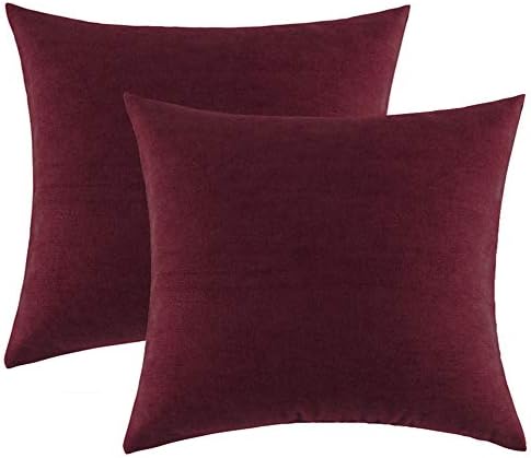 Amazon Com Ommato Pillows Decorative Throw Pillows Covers 18 X 18