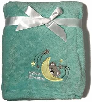 Luxurious Super Soft, Warm and Cozy 30 x 40 Fleece Throw Toddler, Infant or Newborn Baby Blanket for Strollers, Cribs, Car Seats, Kids Bed, Travel, Outdoor & Pets (Yellow)