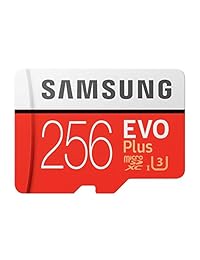 Samsung 256 GB EVO PLUS clase 10 UHS I microSDXC U3 con adaptador (mb mc256ga APC)