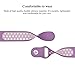 DEKER Bands Compatible with Fitbit Versa/Versa Lite/SE Smartwatch Bands, Breathable Soft Silicone Adjustable Replacement Bracelet Strap Wristbands (Small 5.5-6.7