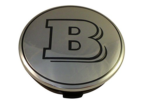 BRABUS Wheels E 000-001-16 Silver Custom Wheel Center Caps (4 CAPS)