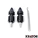 Krator Swingarm Spools Frame Sliders Compatible with Kawasaki ZX6 ZX9 ZX10 ZX12 ZX14 Spike