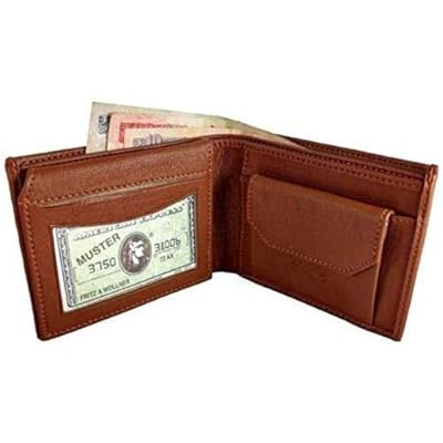 Woodland leather mens wallet brown