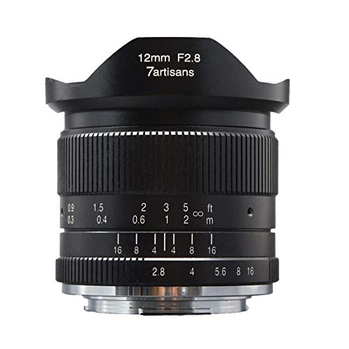 7artisans 12mm APS-C Wide Angle Manual Fixed Lens for Canon