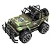 1:15 Scale Super Duty Radio Remote Control Battery Operated Jeep Vehicle Powerful Off Road Cross Country Toy SUV Car with Lights and Sounds, Great Gift for Kids ( Army Green )
