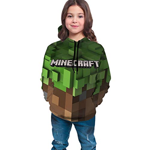 Minecraft-Hoodie-For-Kids-3d-Print-Pullover-Sweatshirts-Hooded-Hoodies-With-Pockets