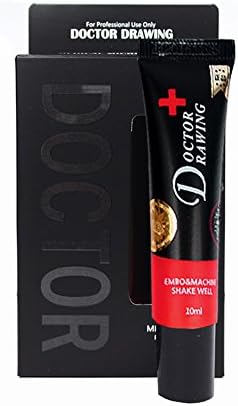 MEEPLUS KOREA Doctor Drawing Semi-Permanent Make-up Micro Pigment Real Red, 10ml