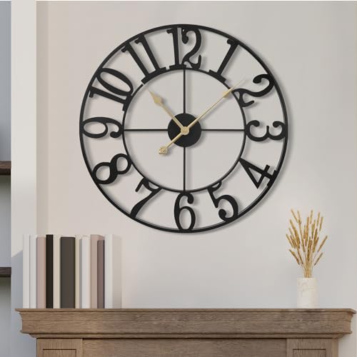 1st Owned Large Wall Clock for Indoor Decor