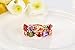 BAMOER Rose Gold Plated Austrian Crystal Promise Ring for Girls Women Size 7