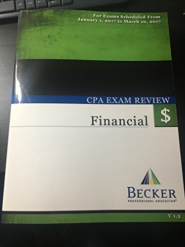 Becker CPA Exam Review Financial 2015 Edition V 1.2