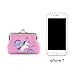 Elesa Miracle 6pc Women Girl Unicorn Coin Purse Clutch Pouch Wallet Value Set
