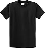 Clothe Co. Mens Big & Tall Heavyweight 100% Cotton Short Sleeve T-Shirt