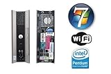 Dell OPTIPLEX Gx745 Usff WIFI USB, Dual Core 2.8 2gb Ram 160gb Sata Hdd Dvd—cdrw, Windows 7, Restore Cd,Open Office 3.3