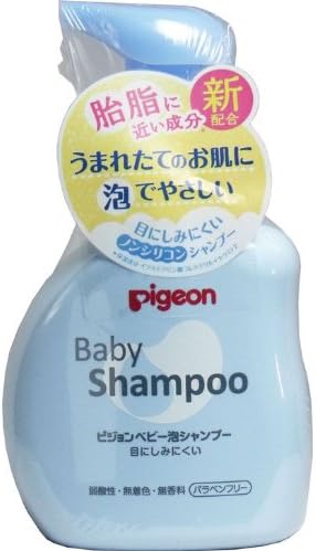 Amazon ノンシリコンシャンプー 赤ちゃん ピジョン 入浴 お風呂 胎脂のやさしさに着目したスキンケア 無香料 本体 350ml 4個セット ピジョン ベビーシャンプー