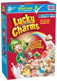 Lucky Charms - Tostado avena cereales con nubes 297 G caja ...