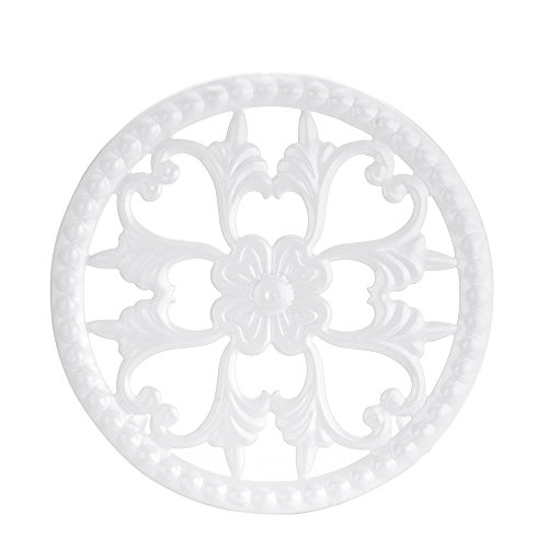 Plants Stand Flowerpot Holder Metal/Iron Art Plant Stands Pot Holder, AISHN Flower Pot Supporting Indoor Outdoor Garden, Pack of 4pcs with different size (White) - Thumbnail 3