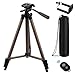 Phone Tripod, Eocean 50 inch Tripod for Cellphone, Tripod for Gopro and Camera with Wireless Remote and Universal Clip, Compatible with iPhone Xs/Xr/Xs MaX/X/8/Galaxy Note 9/S9/Google