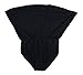 COCOSHIP Black Women's Plus Size Solid Elegant A-line Skirted Bikini Bottom Skirt Swimdress 20(FBA)