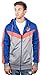 NBA Men's New York Knicks Full Zip Hoodie Sweatshirt Jacket Contrast Back Cut, Medium, Blue
