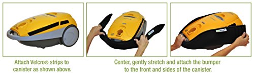 Bumper Guard for Canister Vacuums (Fits Canister Dimensions - Length: 41" & Up)