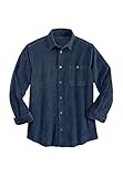 Boulder Creek Men's Big & Tall Corduroy Western Shirt