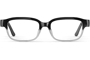 AMAZON ECHO & ALEXA Echo Frames (2nd Gen) | Smart audio glasses with Alexa | Quartz Gray with prescription ready frames