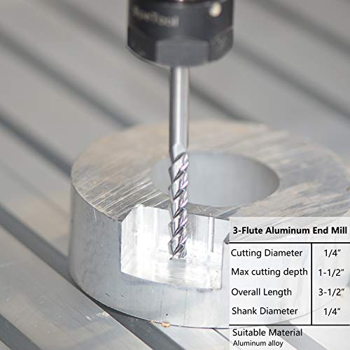 6 SpeTool+Carbide+Aluminum+Flutes+Non+Ferrous