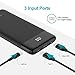 USB C Power Bank PD 10400mAh Portable Charger, Slim 10000 Phone Charger Power Delivery & Quick Charge 3.0 Battery Pack Compatible with Google Pixel 2, iPhone, S8 (Standard)