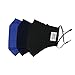 FakeFace Adult Face Masks Activated Carbon Cotton Masks Dust Allergy Flu Masks For Breathe Healthy Filters Dust, Pollen, Allergens, Flu Germs - 3 Pieces