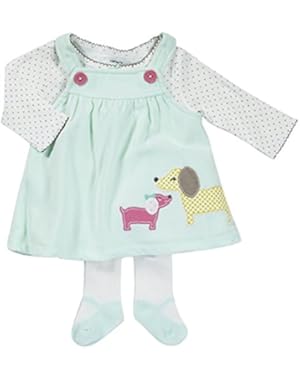 Carters Baby Girls 3 Piece Puppy Dog Micro Fleece Set, Green, 24months