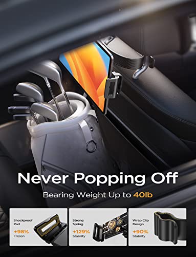 LISEN For IPad Tablet Holder For Car [3 In 1] Car Accessories IPad Holder Mount Back Seat For Car Headrest Video Kids Long Road Trip Car Essentials For 4.7-11" Tablet IPad Pro