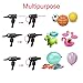TONUNI Bike Floor Pump,Portable Air Pump Bicycle Ball Pump Inflator Kit with Needle,Nozzle for Sports Outdoors Bike Soccer Basketball Football Rugby Exercise Sports Ball Swim Inflatables 6-Pcs Set
