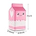 Xinzistar Kawaii Jumbo Slow Rising Squishies Cream Scented Squeeze Kid Toy Phone Charm Gift for Stress Relief (Pink)