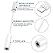 [Apple MFi Certified] Lightning to 3.5 mm Headphone Jack Adapter Charger Cable Compatible iPhone 7/7 Plus/8/8 Plus/Xs/XR/X/, Cord with Mic&Remote Music Control&Calling Function Support All iOSthumb 1