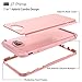 WeLoveCase Galaxy J7 Prime G610 Case, Galaxy On7 2016 Case, 3 in 1 Hybrid Heavy Duty Impact Resistant Armor Defender Protective Case for Samsung Galaxy J7 Prime(2016) / On7 2016 / On NXT Rose Gold