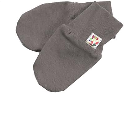 Slate Scratch Mittens